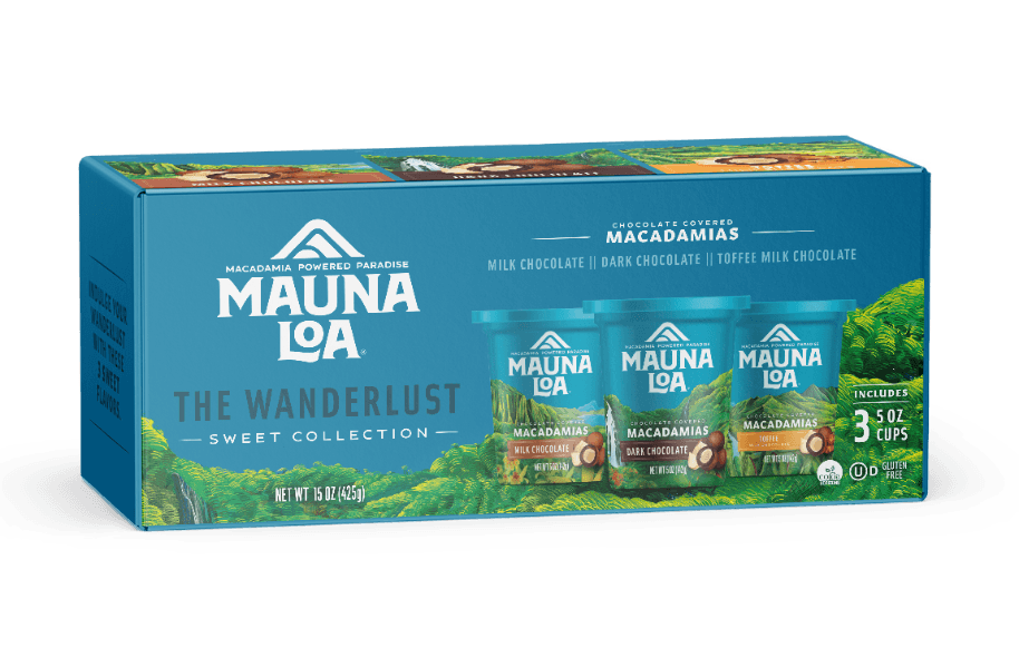 Chocolate Macadamias - The Wanderlust Collection Sweet Cups