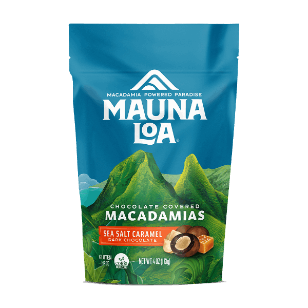 Chocolate Covered Macadamias - Dark Sea Salt Caramel Small Bag