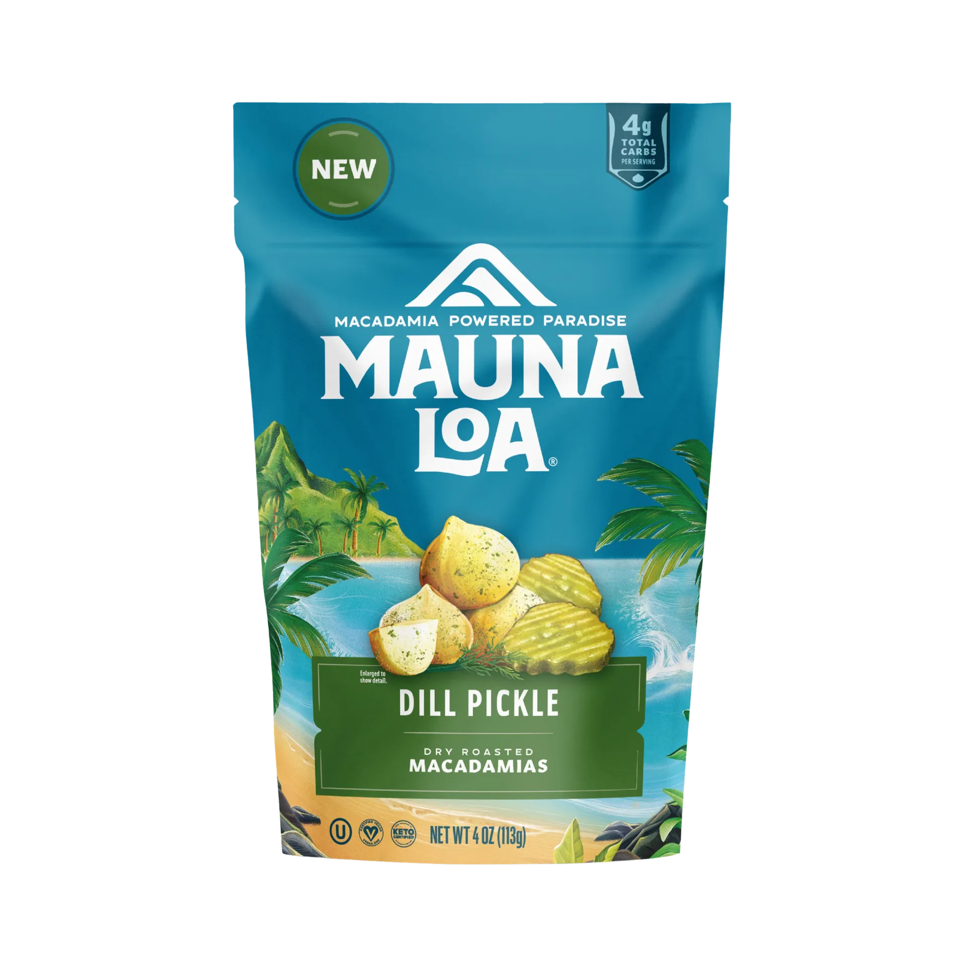 Flavored Macadamias - Dill Pickle Small Bag