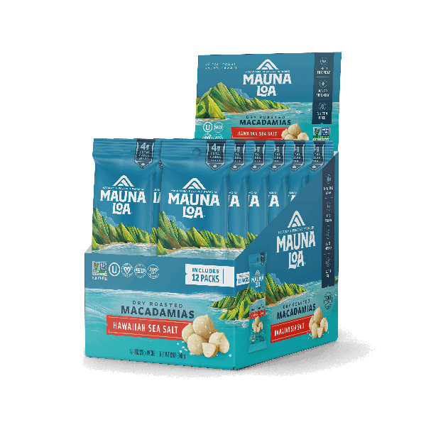 Flavored Macadamias - Sea Salt Snack Macs