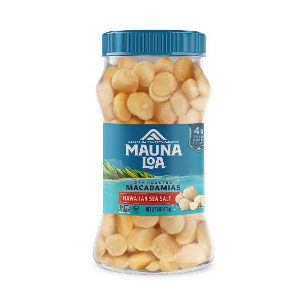 Flavored Macadamias - Sea Salt Jar
