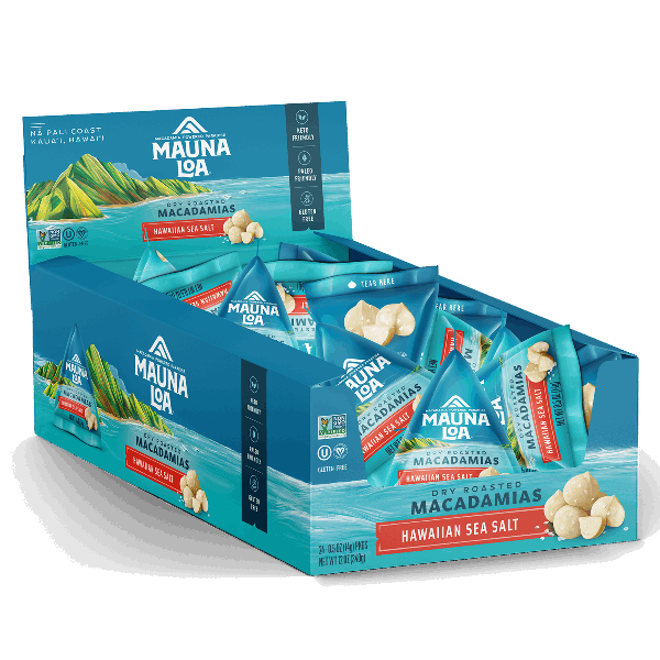 Flavored Macadamias - Sea Salt Mini Mauna