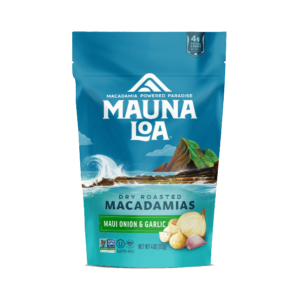 Flavored Macadamias - Garlic Onion Small Bag